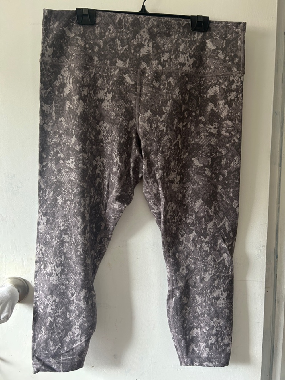 lululemon athletica Gray Printed Speed Joggers